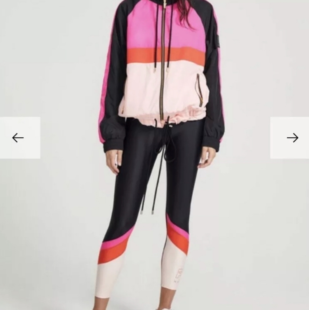 P.E Nation colorblock leggings